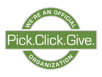 Pick Click Give Logo